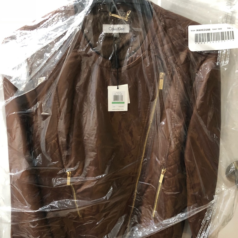 Calvin Klein Quilted Moto Jacket